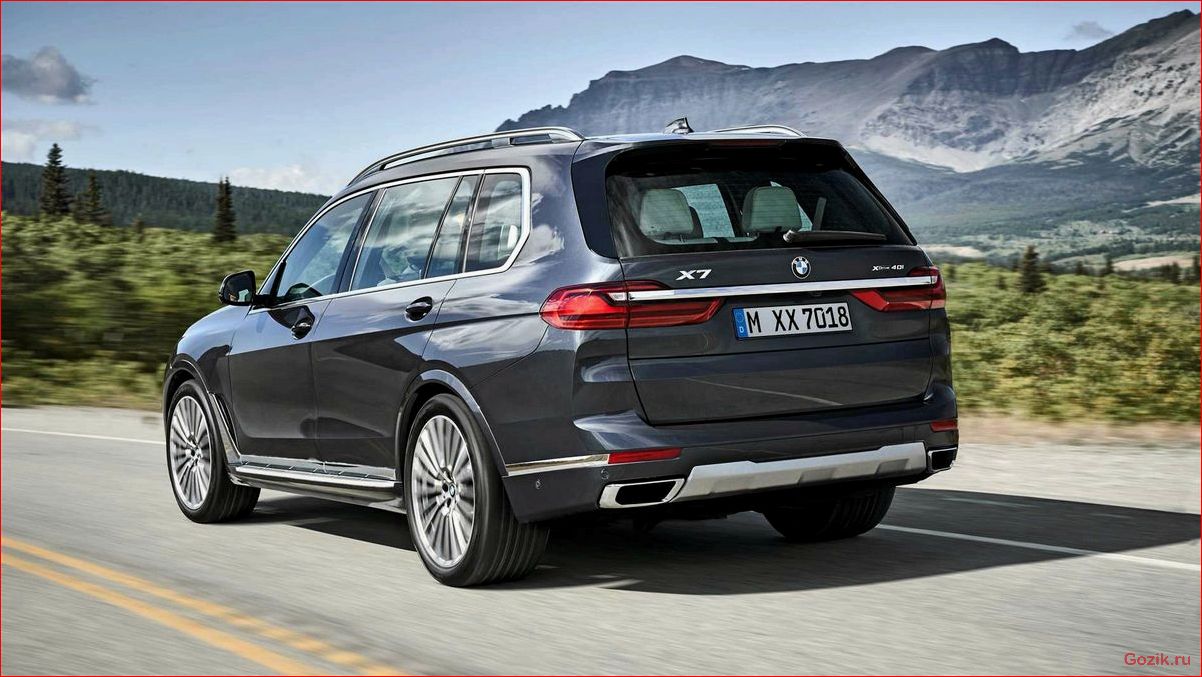 BMW X7 2019: описание модели, технические характеристики, цены 2019, описание, модели, технические, характеристики