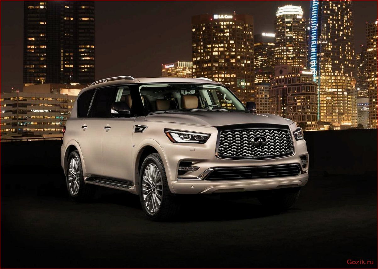 кроссовер, infiniti, qx80, 2015