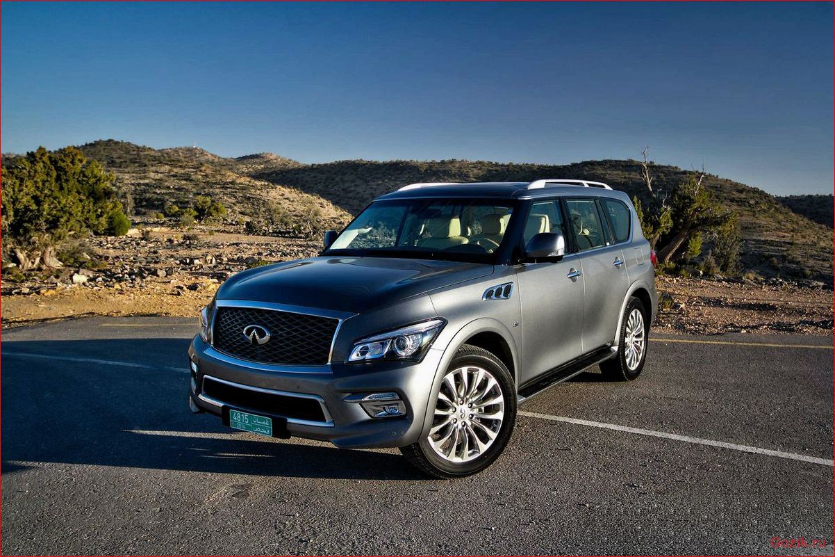 кроссовер, infiniti, qx80, 2015