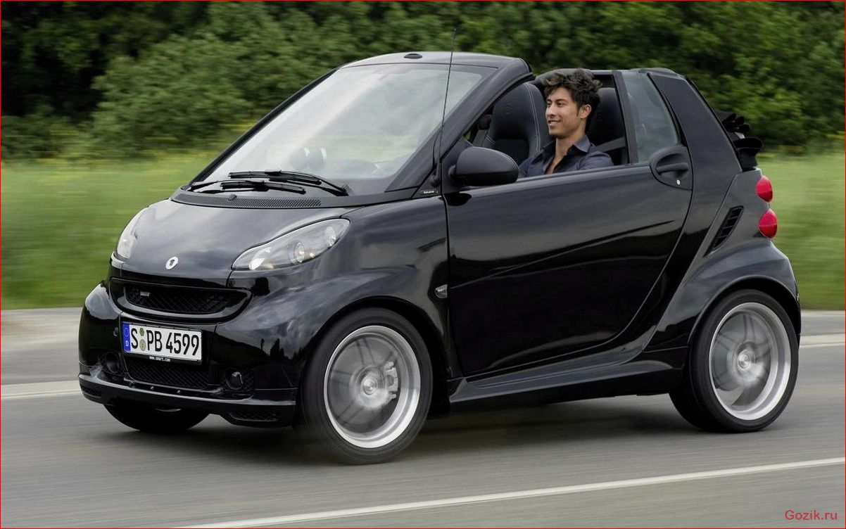 микроавтомобиль, smart, fortwo, особенности, характеристики