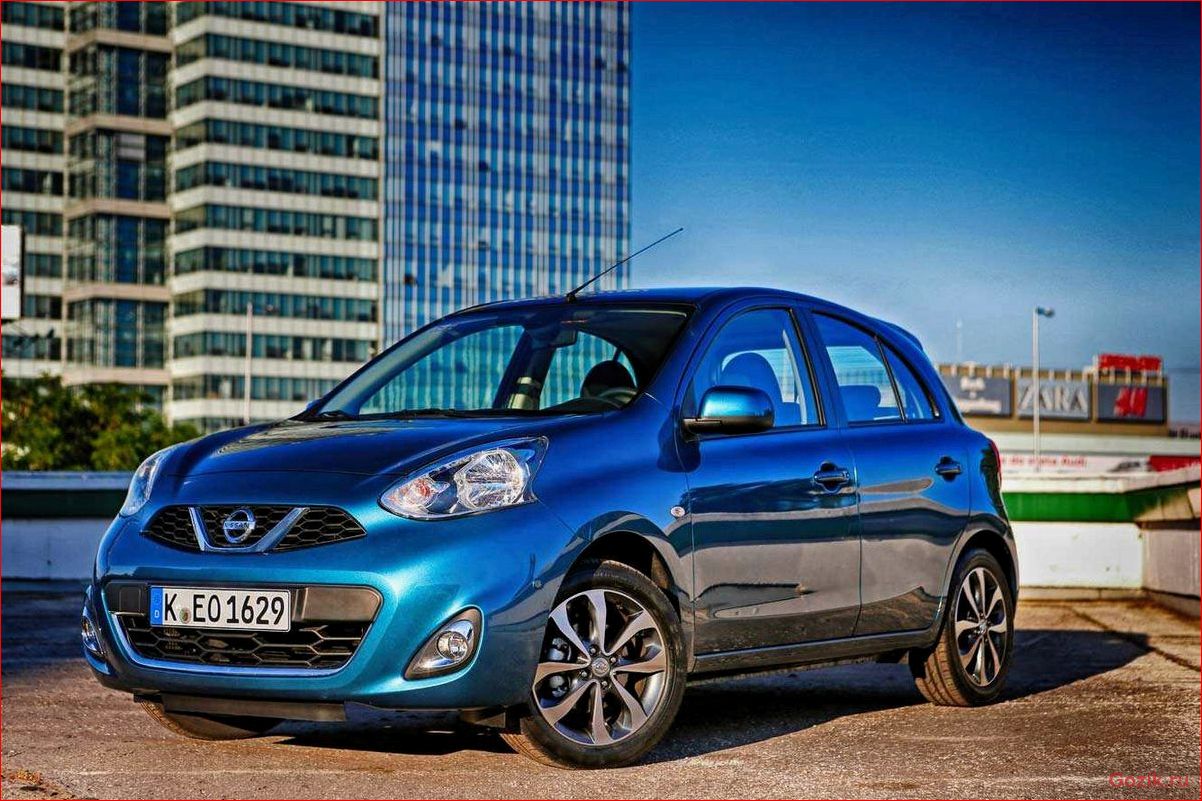 обновлённый, nissan, micra, показан, бангкоке