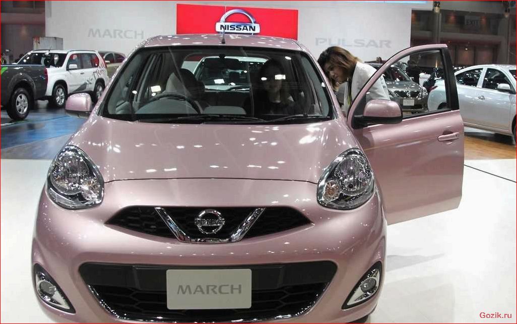 обновлённый, nissan, micra, показан, бангкоке