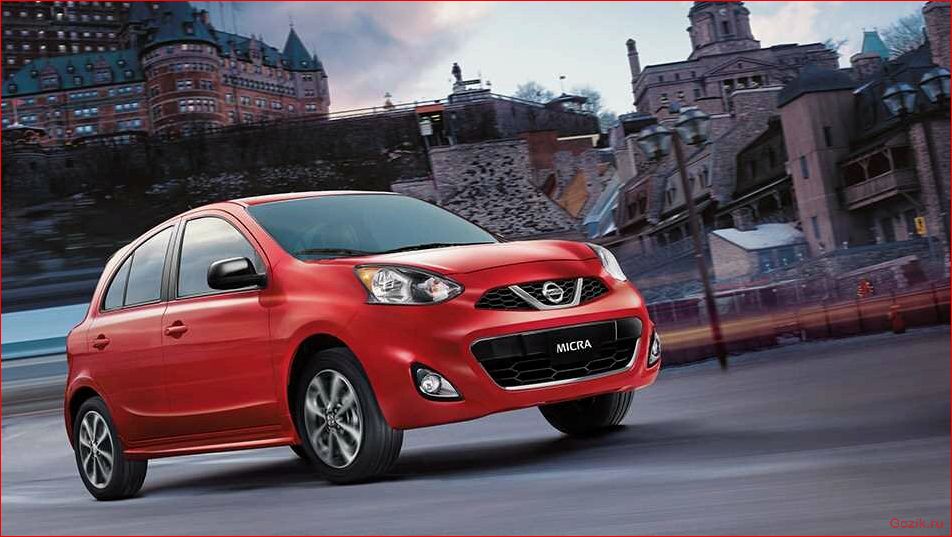 обновлённый, nissan, micra, показан, бангкоке