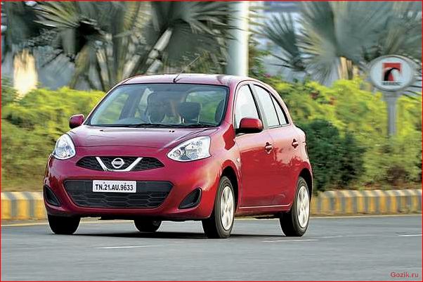 обновлённый, nissan, micra, показан, бангкоке