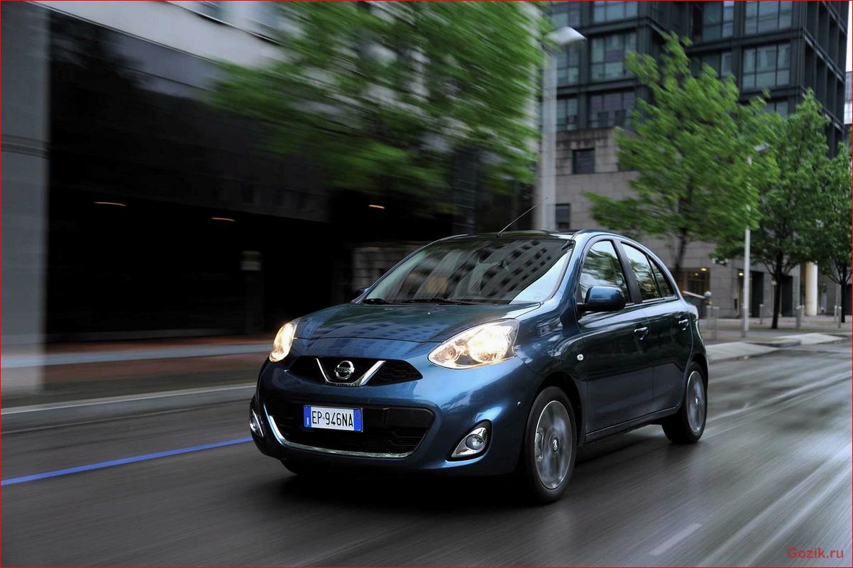 обновлённый, nissan, micra, показан, бангкоке