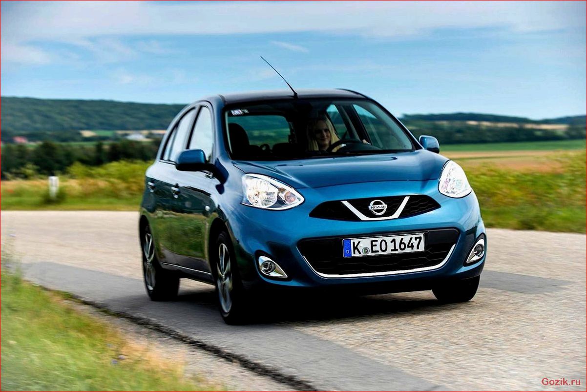 обновлённый, nissan, micra, показан, бангкоке