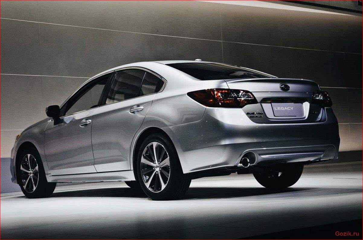 Subaru Legacy 2015-го модельного года: обзор и особенности subaru, legacy, 2015-го, модельного, года