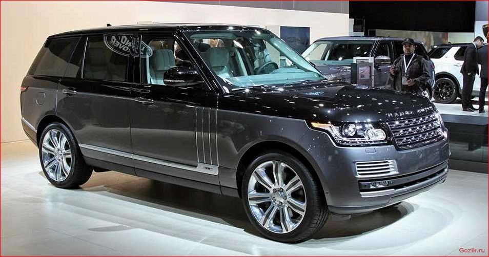 Внедорожник Range Rover SV Autobiography 2016 внедорожник, range, rover, autobiography, 2016