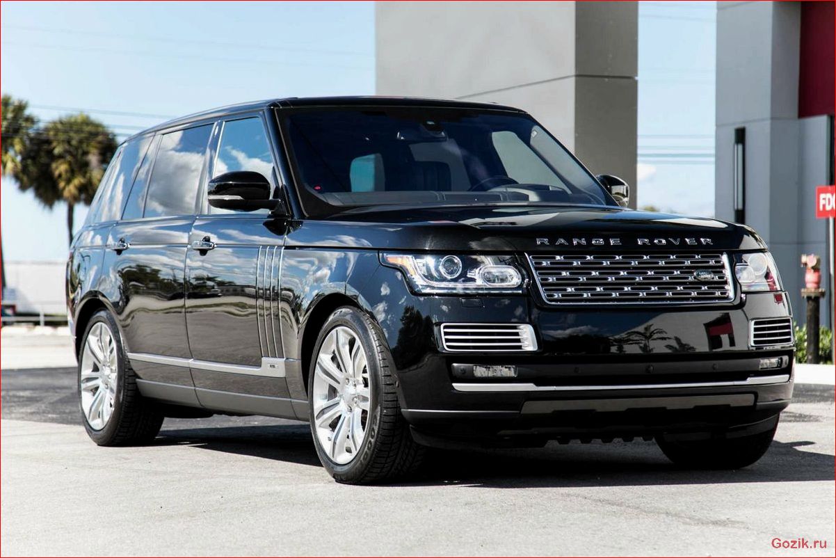 Внедорожник Range Rover SV Autobiography 2016 внедорожник, range, rover, autobiography, 2016