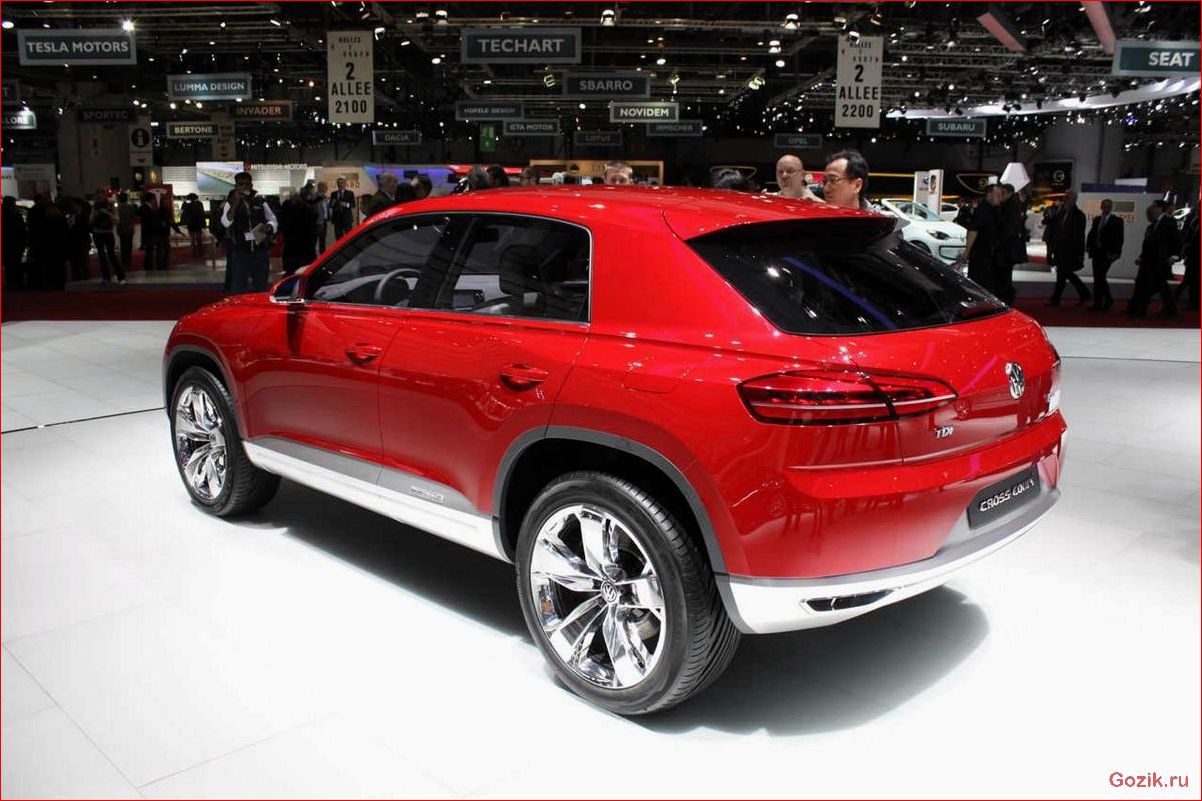 Внедорожник Volkswagen Cross Coupe 2012 внедорожник, volkswagen, cross, coupe, 2012
