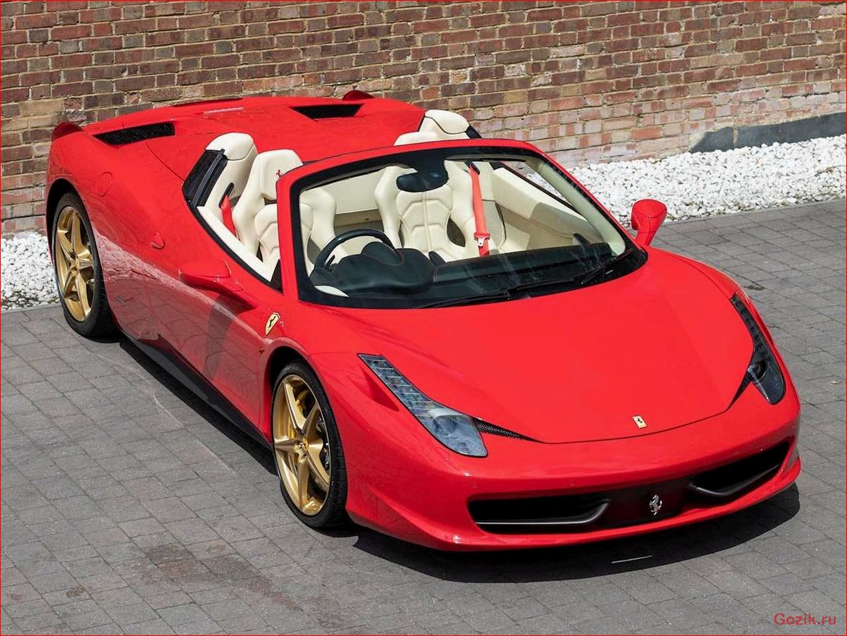 Ferrari 458 Spider: характеристики, цена и отзывы ferrari, spider, характеристики, цена, отзывы