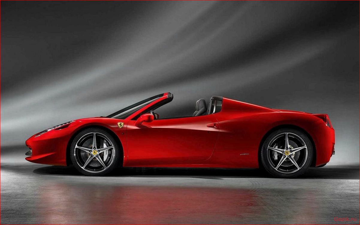 Ferrari 458 Spider: характеристики, цена и отзывы ferrari, spider, характеристики, цена, отзывы