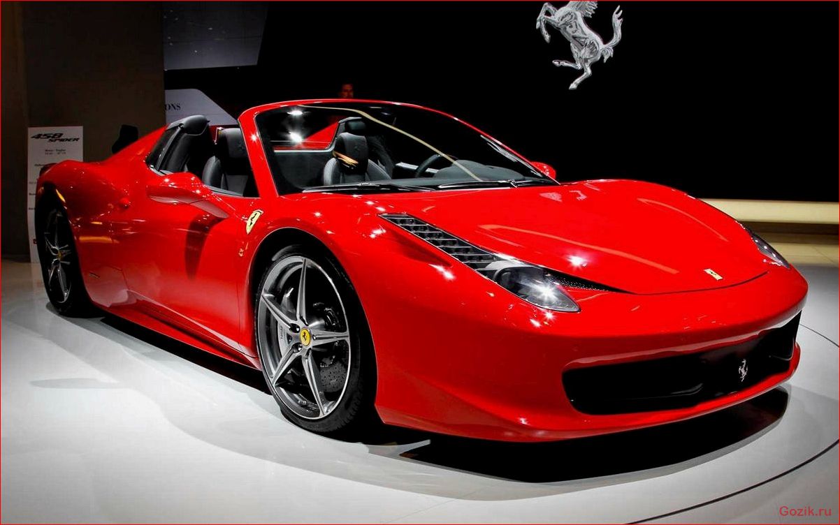 Ferrari 458 Spider: характеристики, цена и отзывы ferrari, spider, характеристики, цена, отзывы