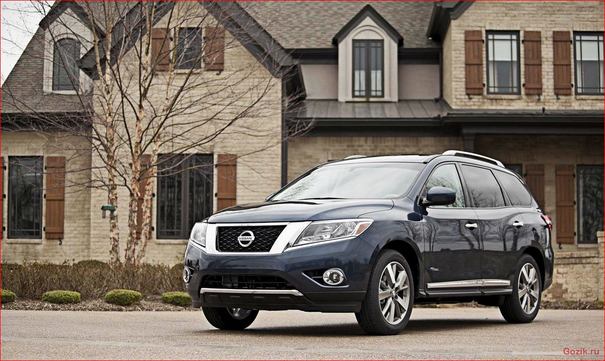 гибридная, версия, nissan, pathfinder, 2013-2014