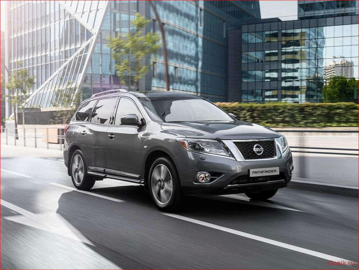 гибридная, версия, nissan, pathfinder, 2013-2014