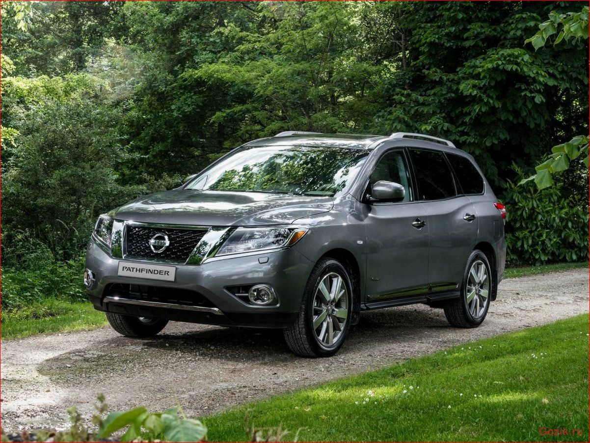 гибридная, версия, nissan, pathfinder, 2013-2014