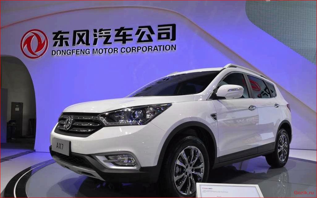 Кроссовер Dongfeng AX7 2014 на базе Qashqai кроссовер, dongfeng, 2014, базе, qashqai