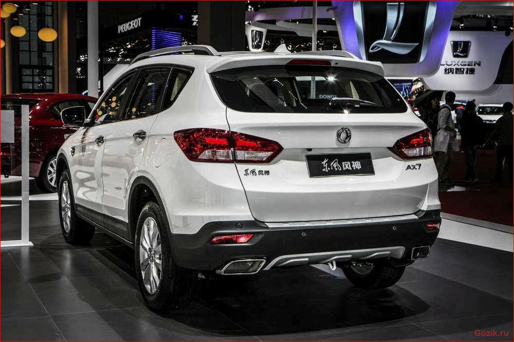 Кроссовер Dongfeng AX7 2014 на базе Qashqai кроссовер, dongfeng, 2014, базе, qashqai