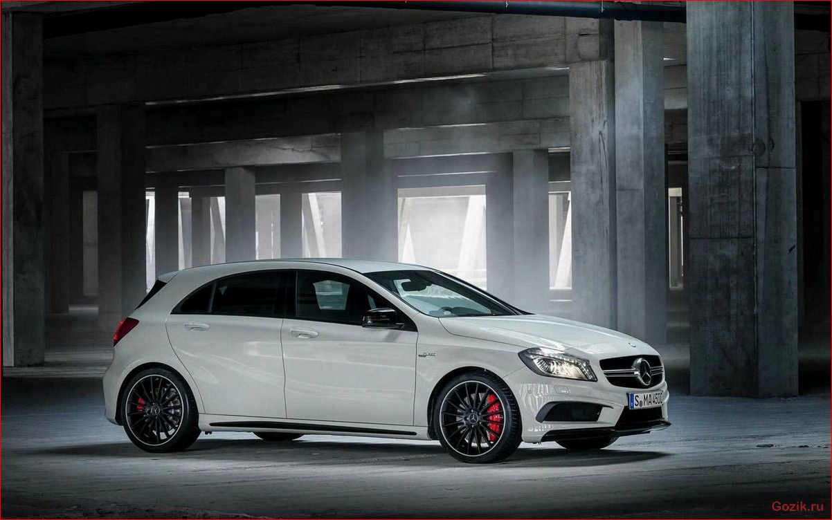 Mercedes представил "заряженный" A45 AMG mercedes, представил, заряженный
