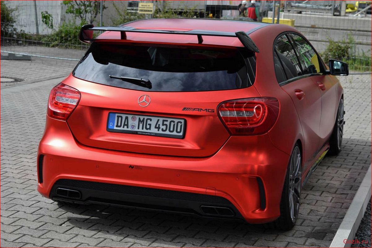 Mercedes представил "заряженный" A45 AMG mercedes, представил, заряженный