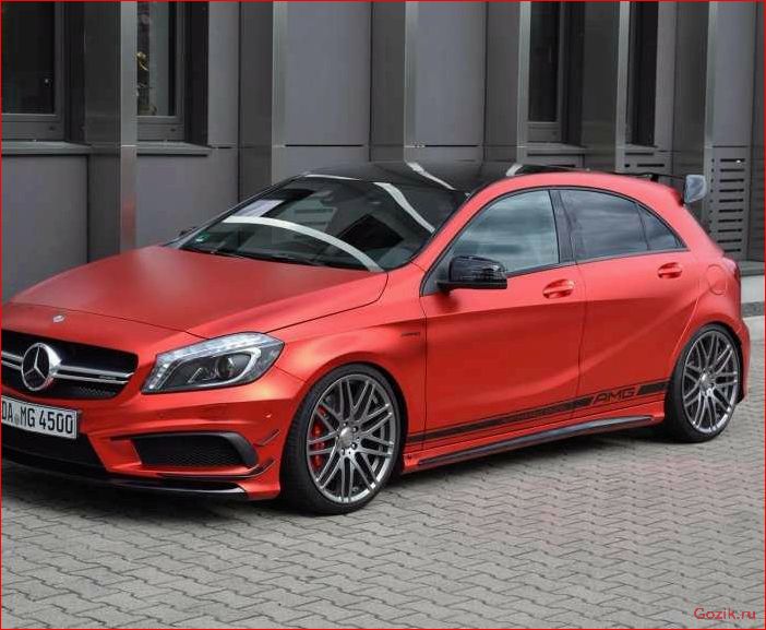 Mercedes представил "заряженный" A45 AMG mercedes, представил, заряженный