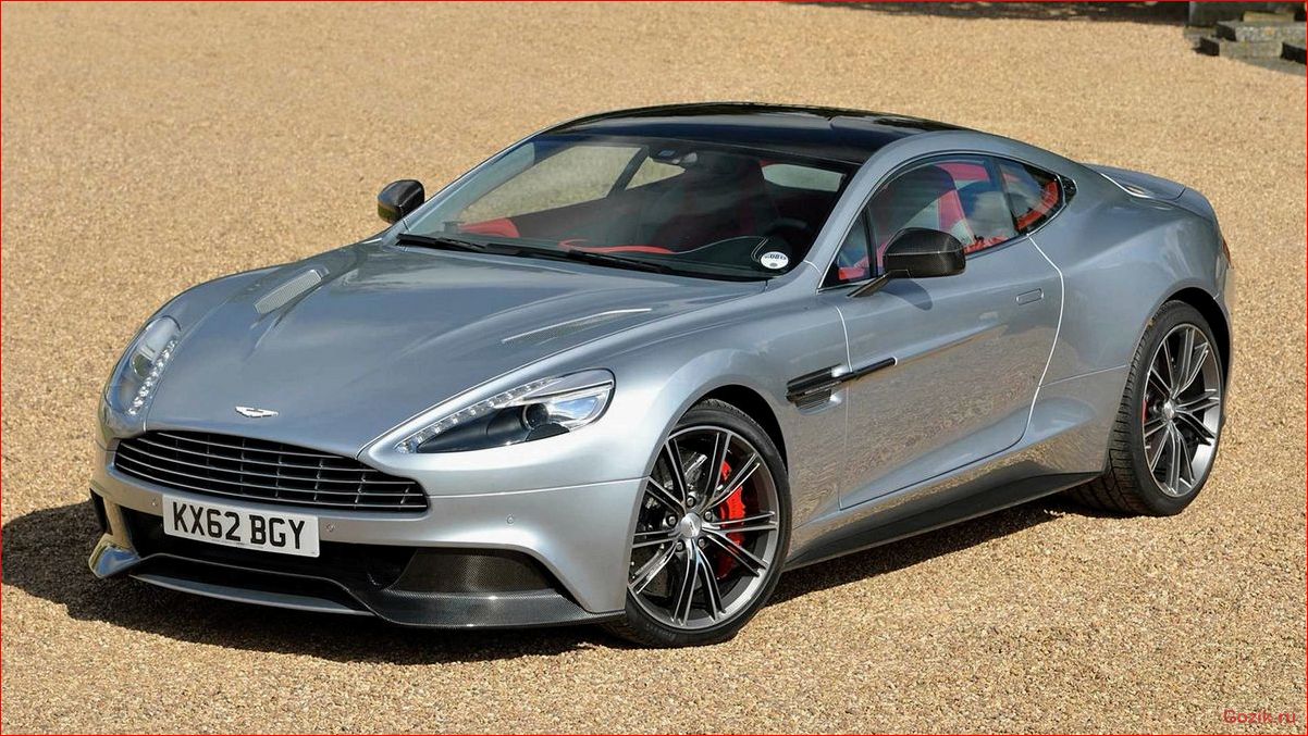автомобиль, aston, martin, vanquish, идеальное