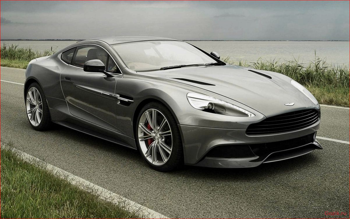 автомобиль, aston, martin, vanquish, идеальное