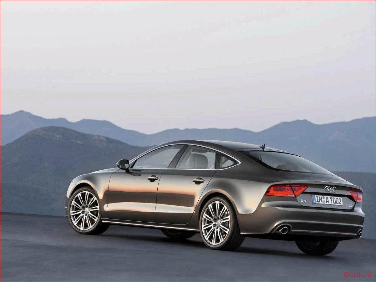 Audi A7 Sportback: полный разбор теххарактеристик audi, sportback
