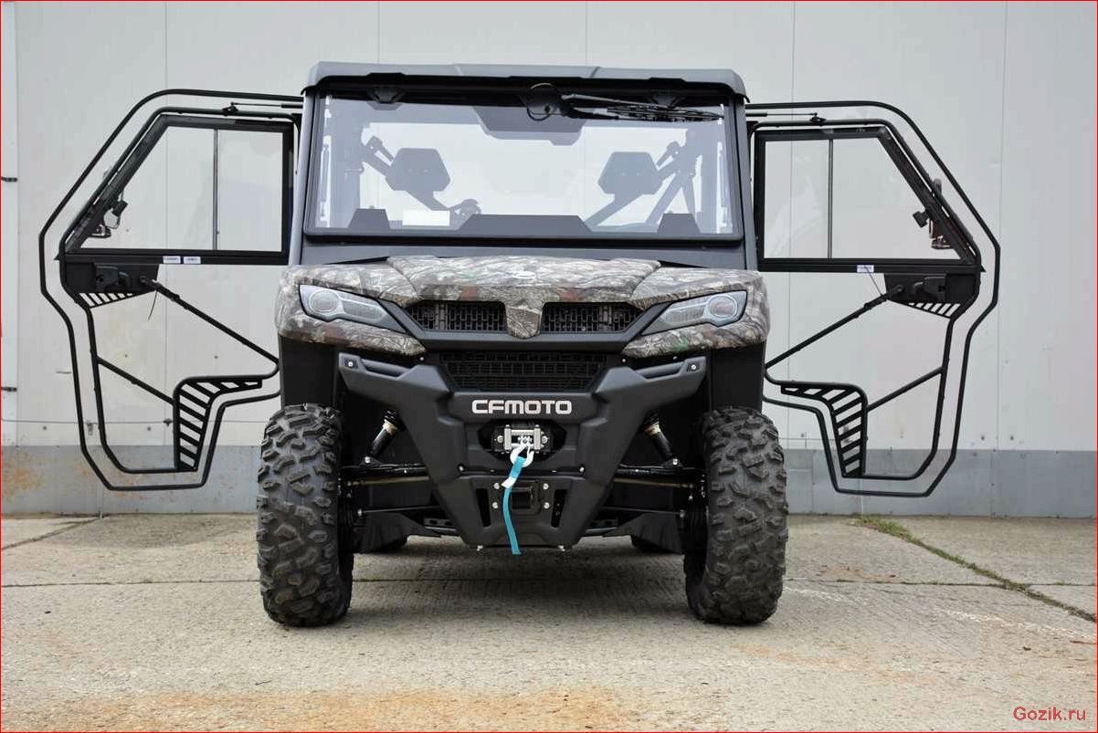 багги, cfmoto, uforce, 1000, обзор