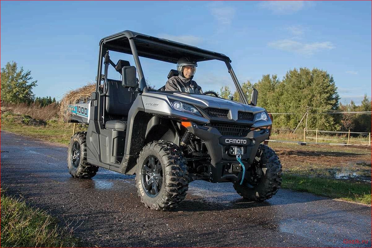 багги, cfmoto, uforce, 1000, обзор