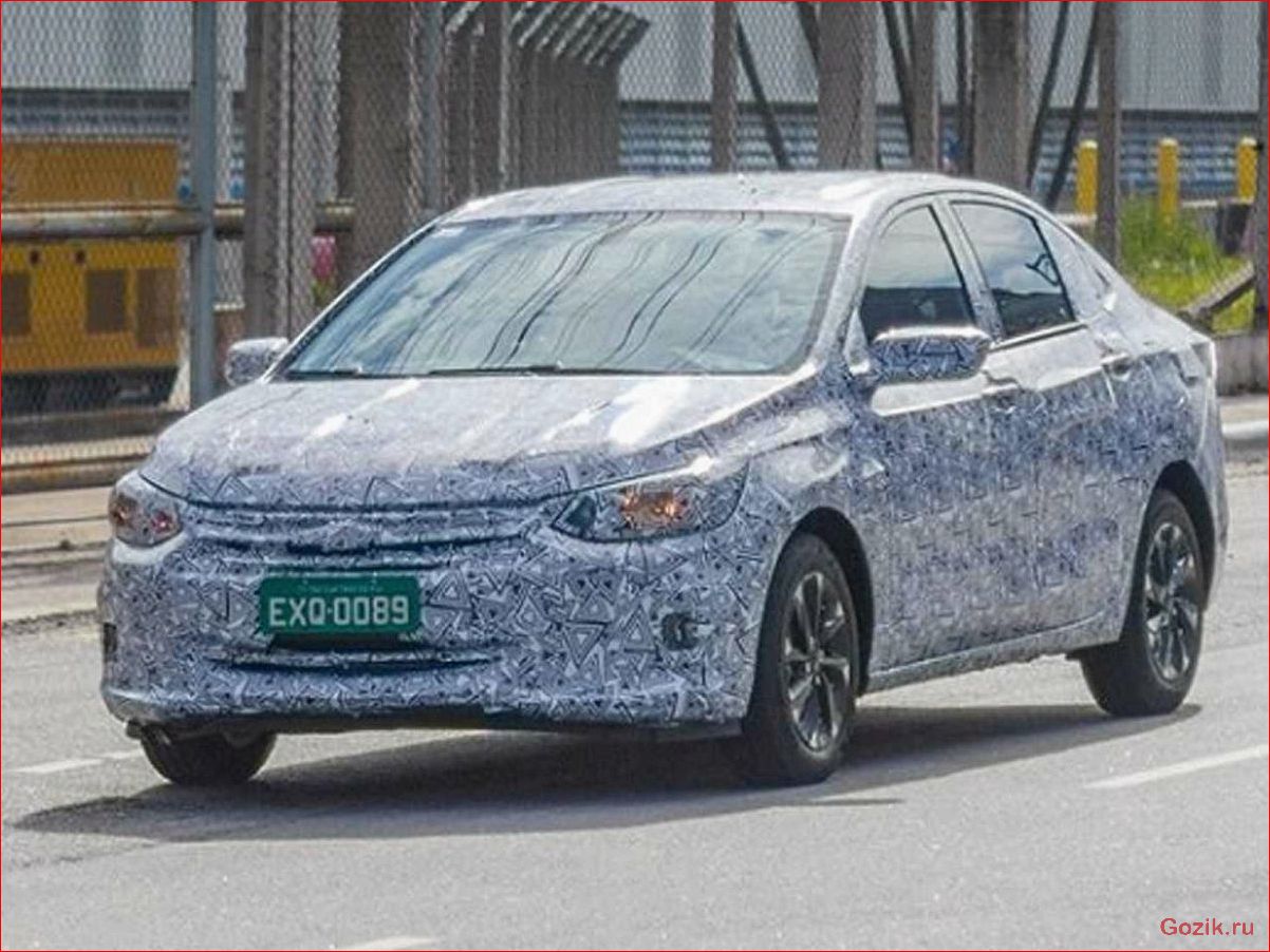 Chevrolet анонсировал обновлённый седан Prisma chevrolet, анонсировал, обновлённый, седан, prisma