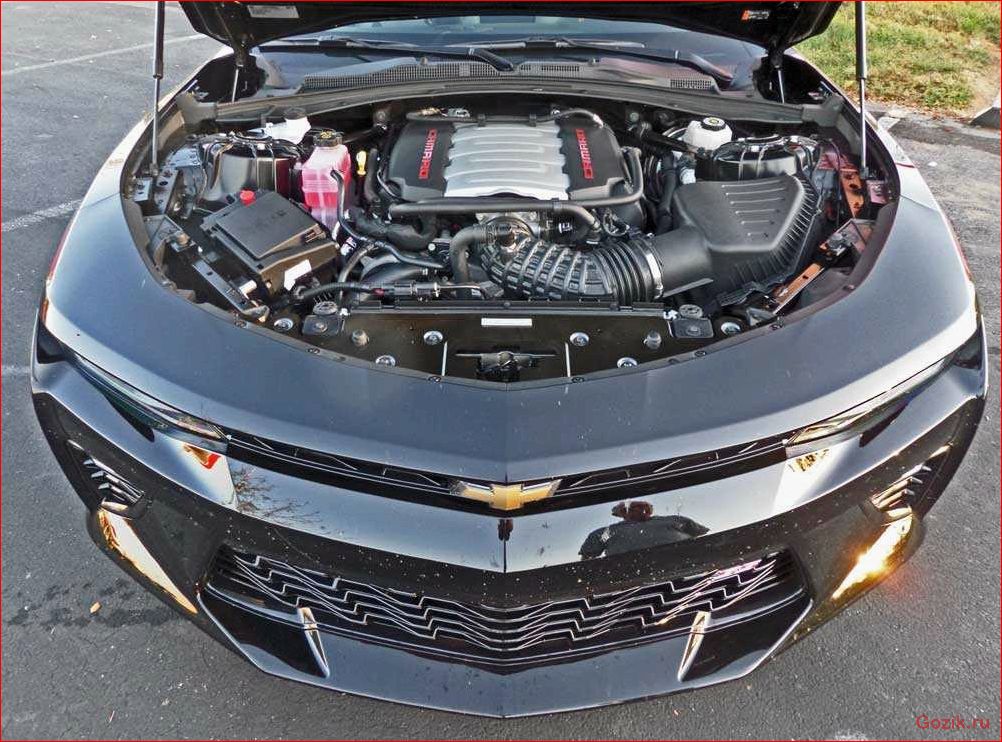 chevrolet, camaro, получит, новый, двигатель