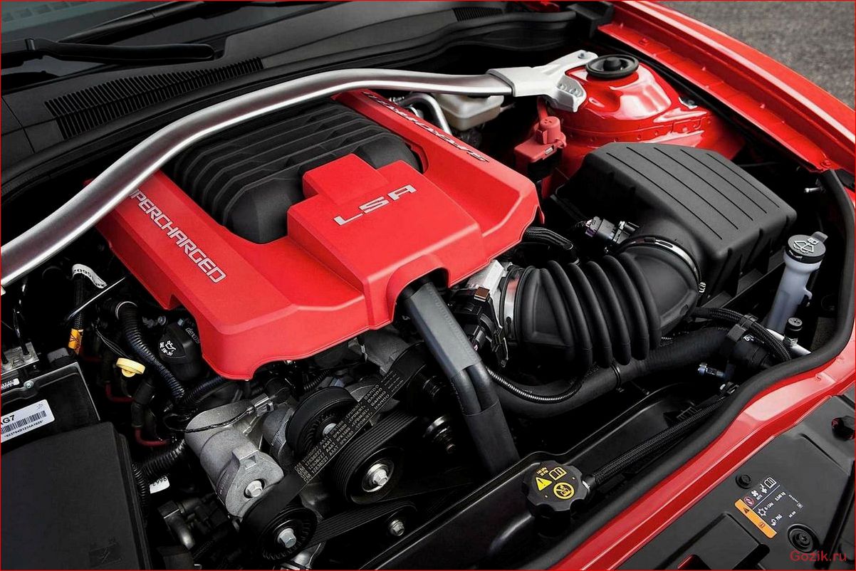 chevrolet, camaro, получит, новый, двигатель