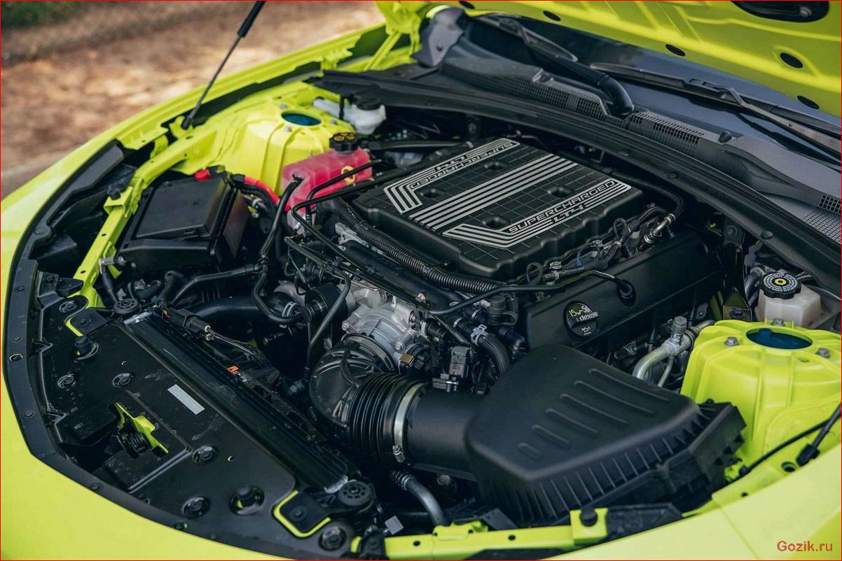 chevrolet, camaro, получит, новый, двигатель
