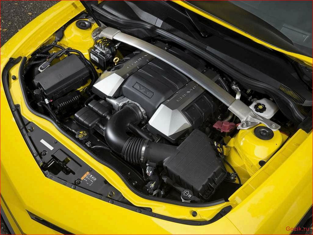 chevrolet, camaro, получит, новый, двигатель