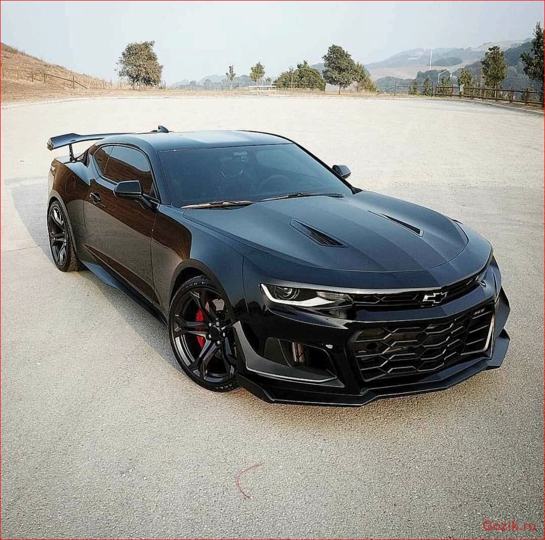 chevrolet, camaro, black, элегантность, мощность