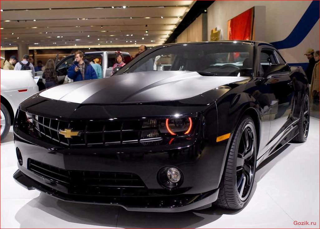 chevrolet, camaro, black, элегантность, мощность