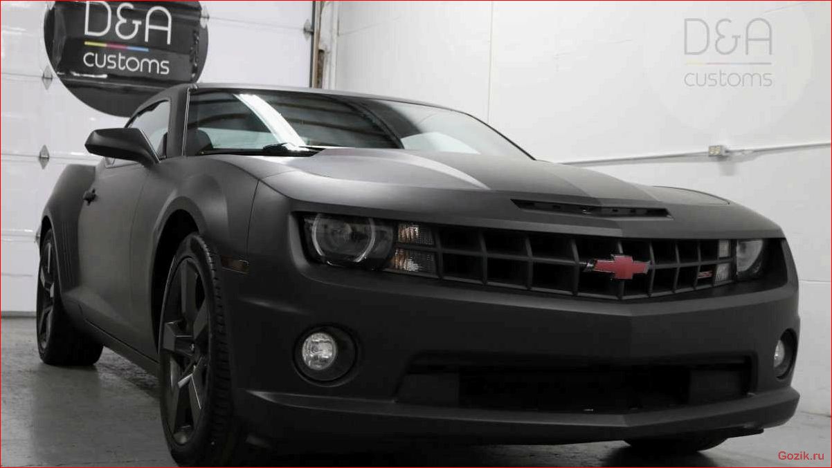 chevrolet, camaro, black, элегантность, мощность