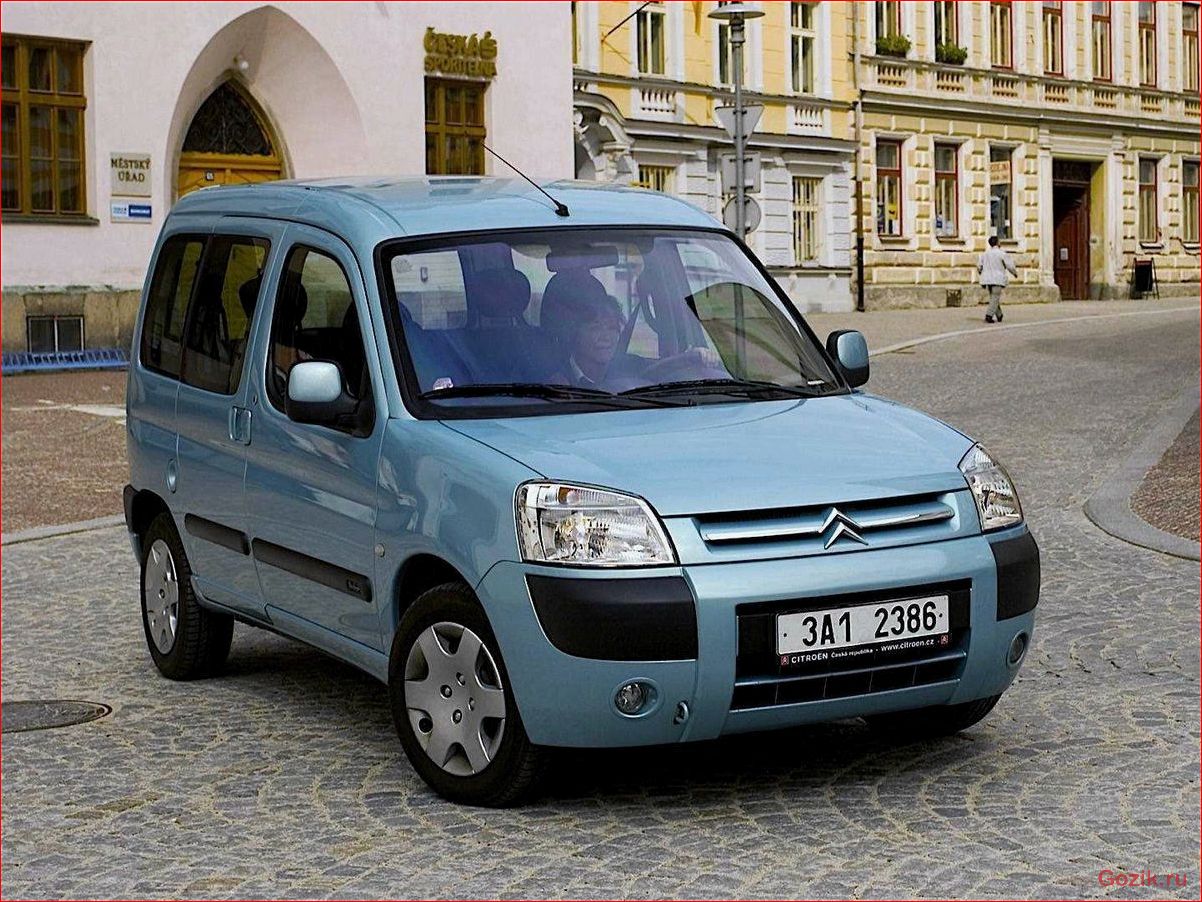 citroen, berlingo, описание, технические, характеристики