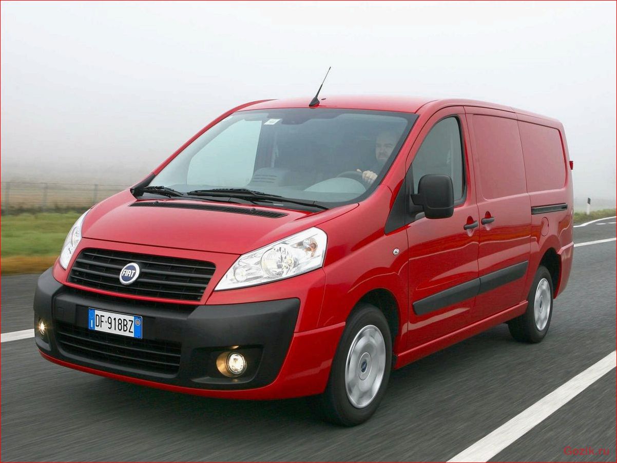 fiat, scudo, описание, модели, технические