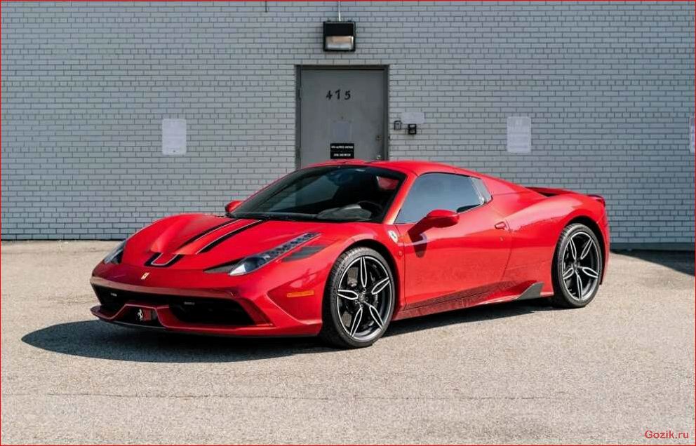 "Горячий" Ferrari 458 Italia покажут во Франкфурте горячий, ferrari, italia, покажут, франкфурте
