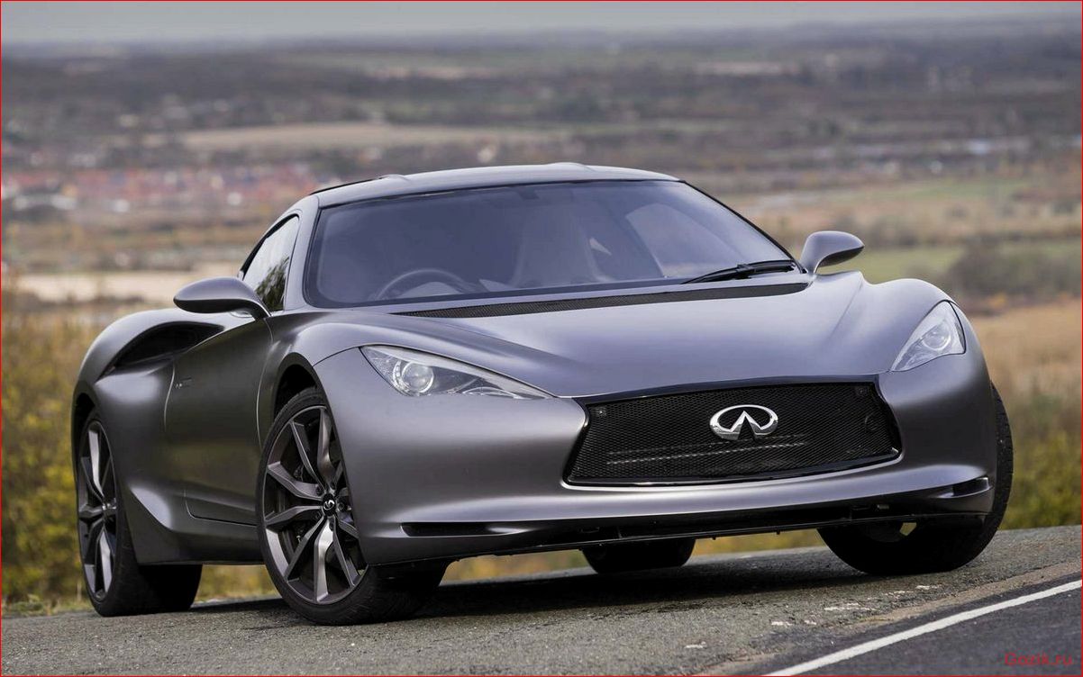 infiniti, emerg-e, электрический, спортивный, автомобиль