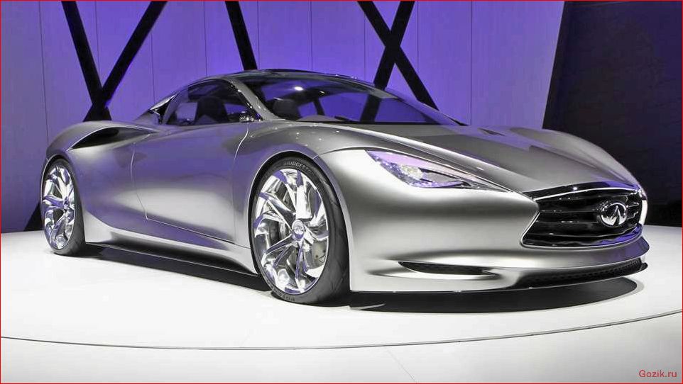 infiniti, emerg-e, электрический, спортивный, автомобиль