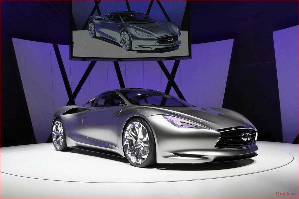 infiniti, emerg-e, электрический, спортивный, автомобиль