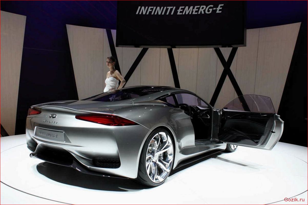 infiniti, emerg-e, электрический, спортивный, автомобиль