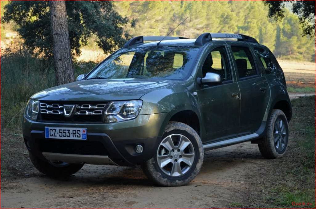 обзор, кроссовера, renault, duster, 2014