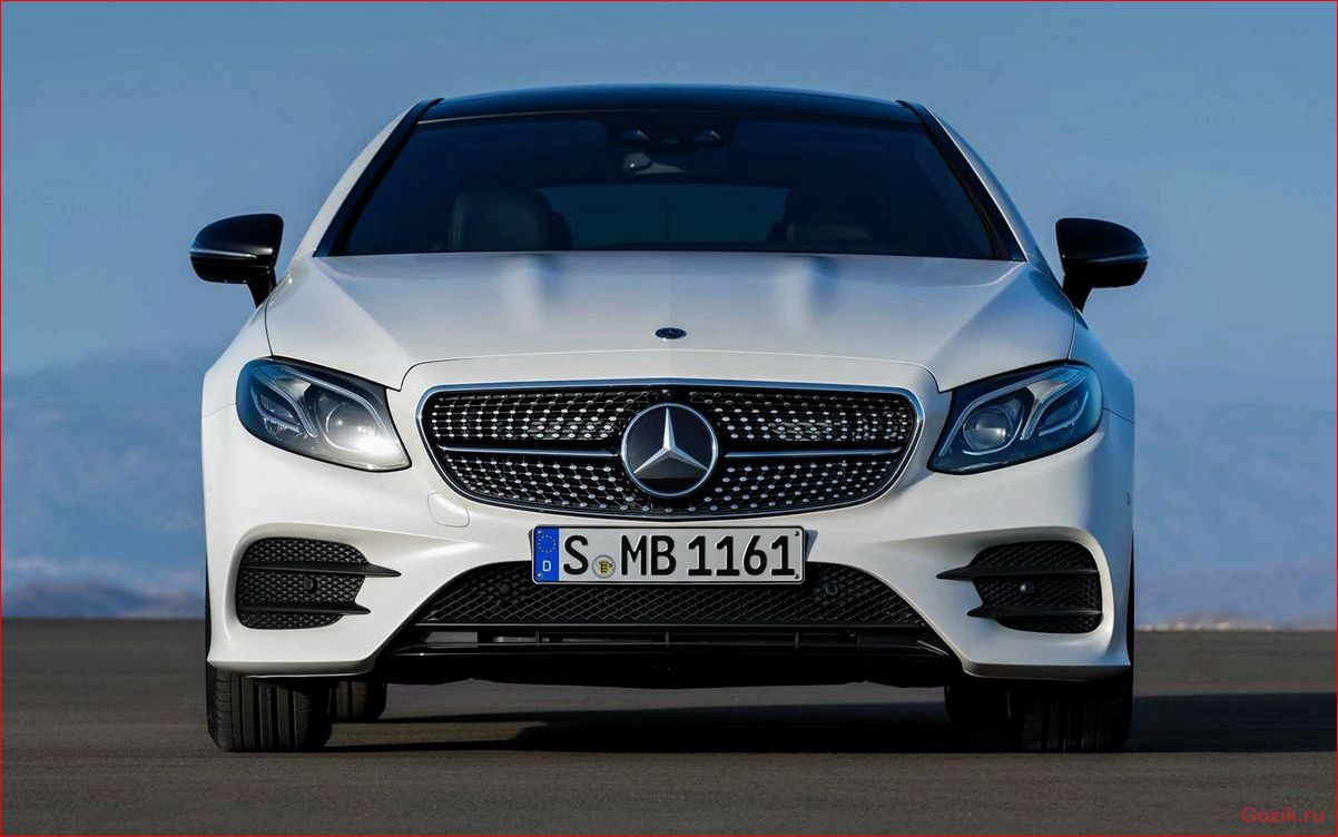 mercedes-benz, e-class, coupe, 2017-2018, обзор