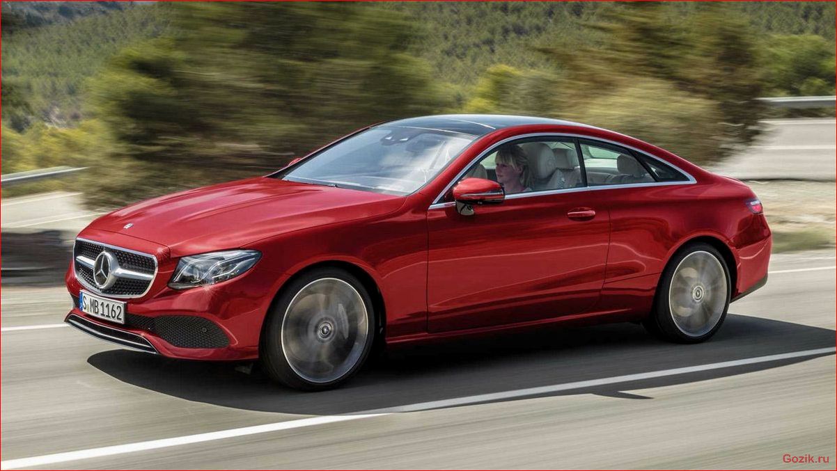 mercedes-benz, e-class, coupe, 2017-2018, обзор