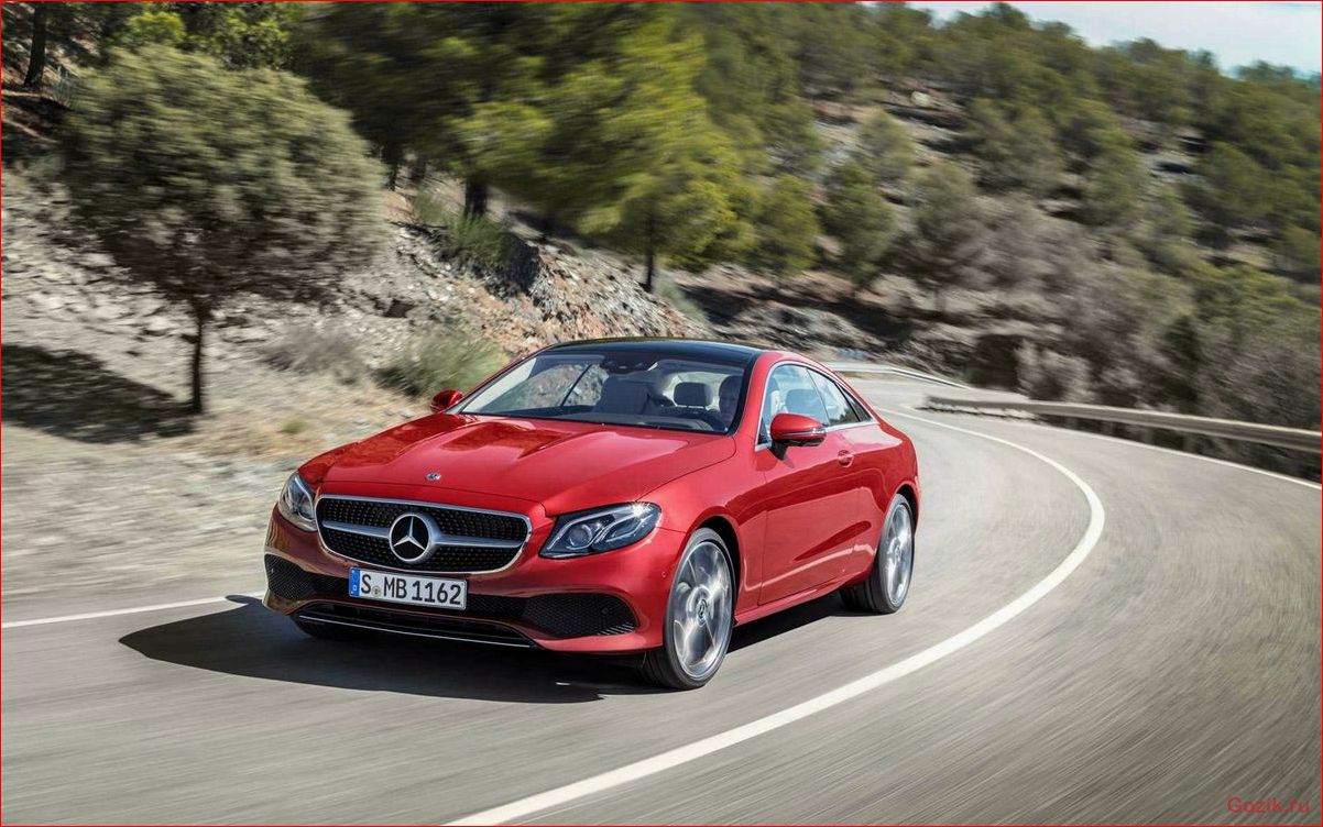 mercedes-benz, e-class, coupe, 2017-2018, обзор