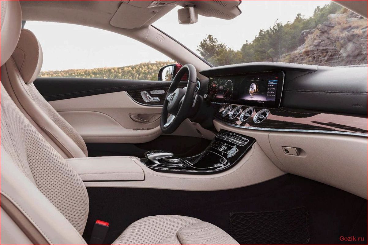 mercedes-benz, e-class, coupe, 2017-2018, обзор